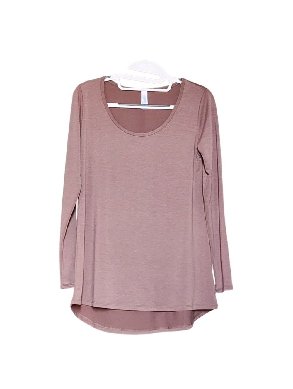 LuLaRoe Long Sleeve Scoop Neck Top Dusty Mauve